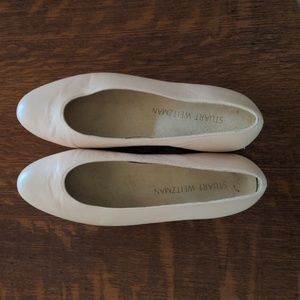 Stuart Weitzman leather ballet flats